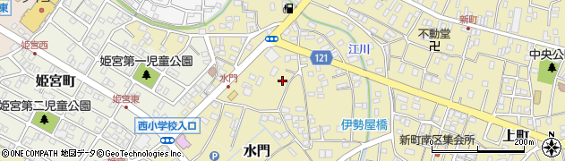 茨城県龍ケ崎市水門7830周辺の地図