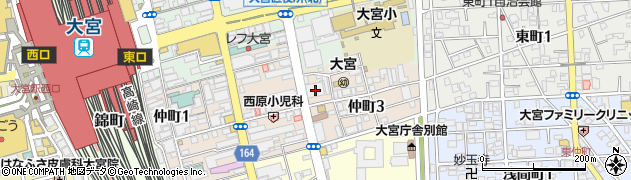 住友生命保険相互会社　埼玉中央支社周辺の地図