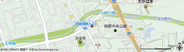 埼玉県日高市高萩1714周辺の地図