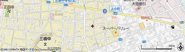 埼玉県さいたま市大宮区三橋1丁目1442-3周辺の地図