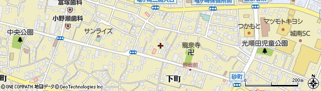 茨城県龍ケ崎市2886-3周辺の地図