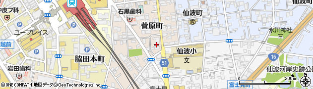 埼玉県川越市菅原町11周辺の地図
