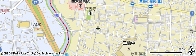 埼玉県さいたま市大宮区三橋1丁目1142-1周辺の地図