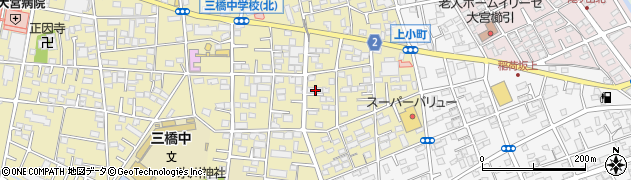 埼玉県さいたま市大宮区三橋1丁目1443周辺の地図