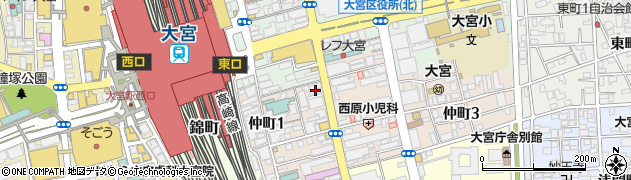 株式会社エイブル埼玉　大宮東口店周辺の地図