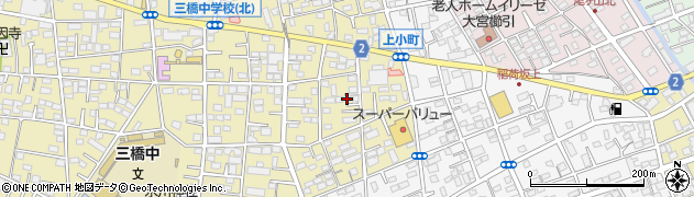 埼玉県さいたま市大宮区三橋1丁目1489周辺の地図