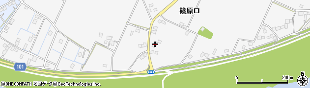 千葉県香取市篠原ロ901周辺の地図