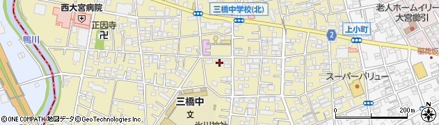 埼玉県さいたま市大宮区三橋1丁目1328周辺の地図
