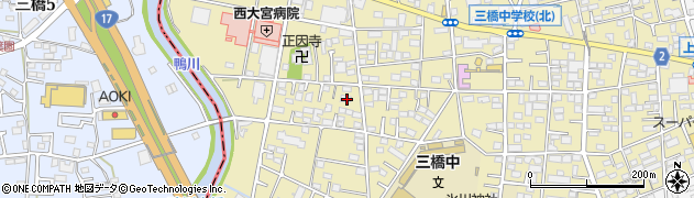 埼玉県さいたま市大宮区三橋1丁目1138周辺の地図