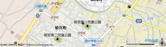 茨城県龍ケ崎市姫宮町237周辺の地図