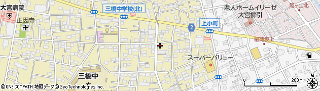 埼玉県さいたま市大宮区三橋1丁目1440周辺の地図