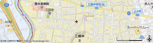埼玉県さいたま市大宮区三橋1丁目1255周辺の地図