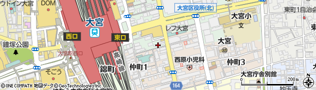 海鮮居酒屋 ときしらず 大宮駅前店周辺の地図