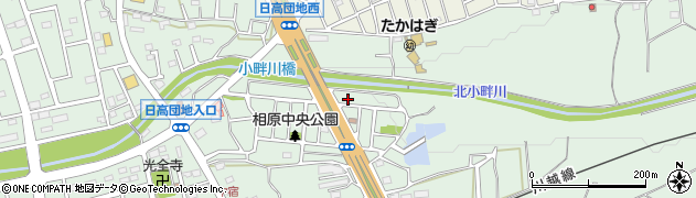 埼玉県日高市高萩1756周辺の地図