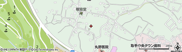 茨城県取手市稲1041周辺の地図