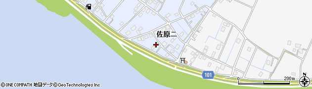 千葉県香取市佐原ニ5162周辺の地図