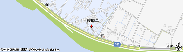千葉県香取市佐原ニ6577周辺の地図