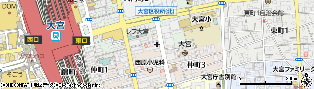 吉澤総合法律事務所周辺の地図