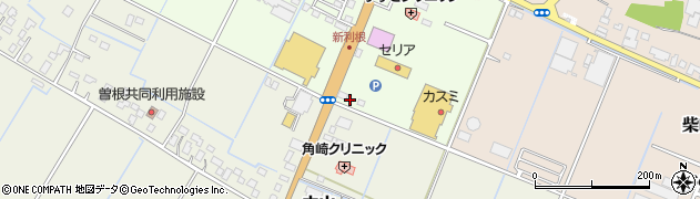 茨城県稲敷市角崎1670周辺の地図
