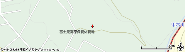長野県富士見町（諏訪郡）境（広原）周辺の地図