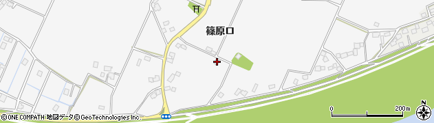 千葉県香取市篠原ロ891周辺の地図
