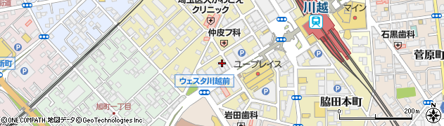 ことぶき薬局　川越店周辺の地図