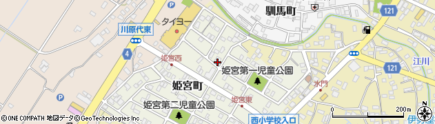 茨城県龍ケ崎市姫宮町229周辺の地図