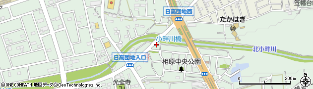 埼玉県日高市高萩1742周辺の地図