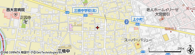 埼玉県さいたま市大宮区三橋1丁目1421周辺の地図