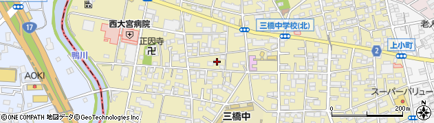 埼玉県さいたま市大宮区三橋1丁目1234周辺の地図