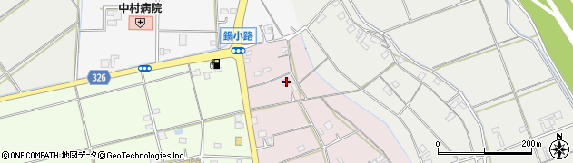 埼玉県吉川市上笹塚1733周辺の地図