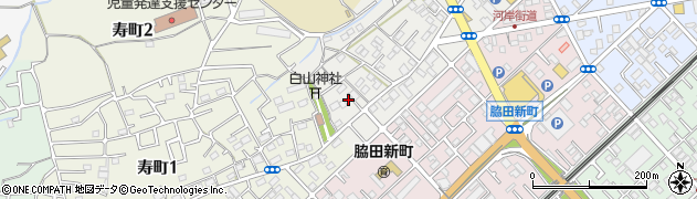 ウォッシュメイト　川越寿町店周辺の地図