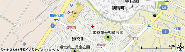 茨城県龍ケ崎市姫宮町227周辺の地図