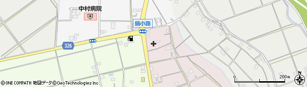 埼玉県吉川市上笹塚1741周辺の地図