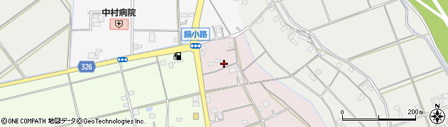 埼玉県吉川市上笹塚1740周辺の地図