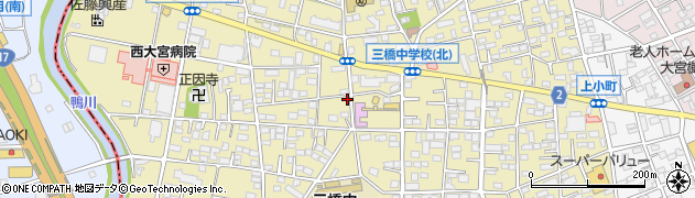 埼玉県さいたま市大宮区三橋1丁目1241周辺の地図