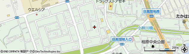 埼玉県日高市高萩2385周辺の地図