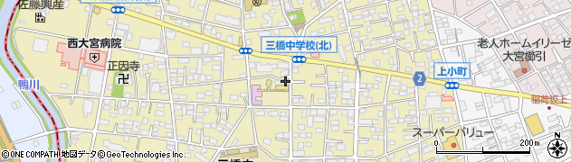 埼玉県さいたま市大宮区三橋1丁目1336周辺の地図