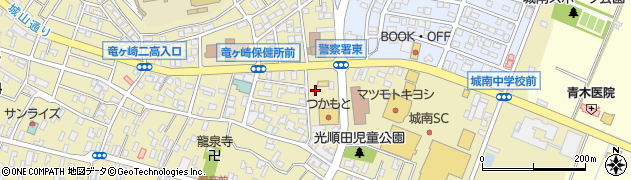 茨城県龍ケ崎市2833周辺の地図