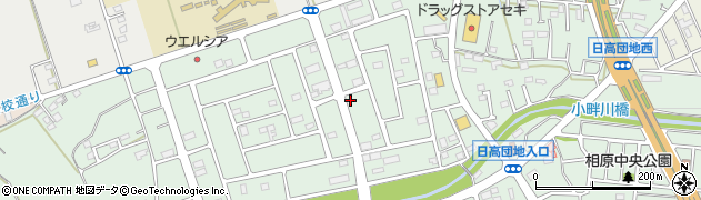 埼玉県日高市高萩2348周辺の地図