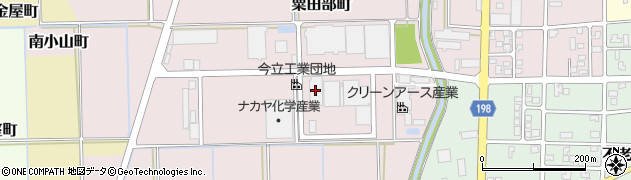 ダイヤロン今立工場周辺の地図