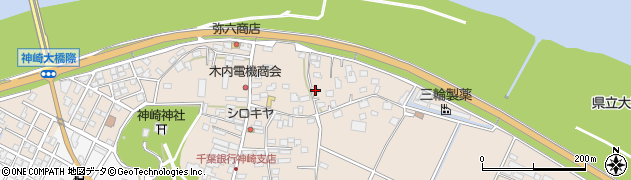 千葉県香取郡神崎町神崎本宿2143周辺の地図