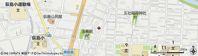 埼玉県越谷市南荻島255周辺の地図