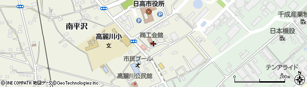 日高市商工会周辺の地図