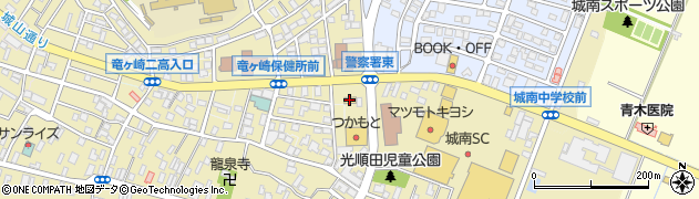 ファミリーマート竜ヶ崎警察署前店周辺の地図