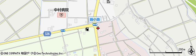 埼玉県吉川市上笹塚1743周辺の地図