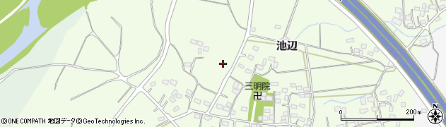 埼玉県川越市池辺周辺の地図