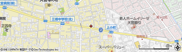 埼玉県さいたま市大宮区三橋1丁目127周辺の地図