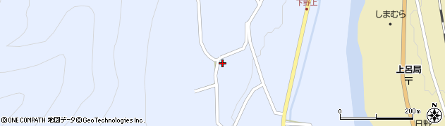 岐阜県下呂市萩原町野上1302周辺の地図
