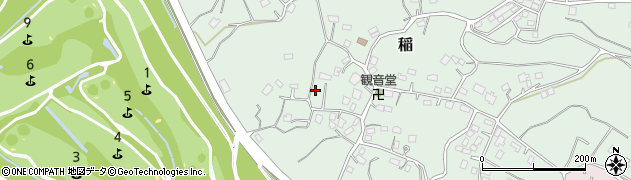 茨城県取手市稲1152周辺の地図